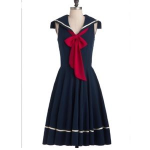 NWOT Super cute RockSteady brand sailor dress